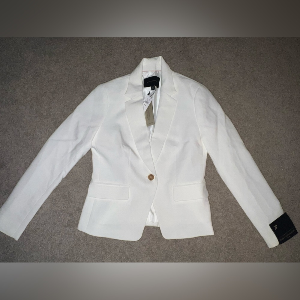 White Banana Republic Suit Jacket